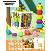 拓斯帝诺宝宝钓鱼玩具儿童2-3益智一至两岁半男女小孩生日礼物1早教多功能 动物乐园4合1充电版[塞塞乐六合一]