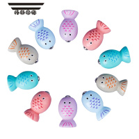 拓斯帝诺鱼配件鱼竿儿童磁性钓鱼玩具磁性抓虫子游戏儿童耐用小孩鱼竿磁铁 10条鱼配件