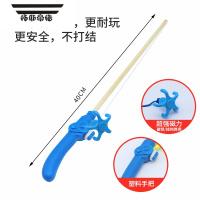 拓斯帝诺木质钓鱼玩具鱼竿摆摊小孩超耐用木鱼杆钓真鱼多功能鱼竿 27号鱼竿(4只装)