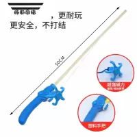 拓斯帝诺木质钓鱼玩具鱼竿摆摊小孩超耐用木鱼杆钓真鱼多功能鱼竿 28号鱼竿(10只装)