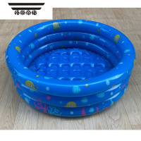 拓斯帝诺儿童钓鱼玩具套装男女益智宝宝钩鱼磁性发光鱼小孩捞鱼池塑料鱼竿 单个80蓝色圆游泳池