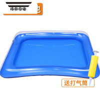 拓斯帝诺钓鱼玩具儿童男孩小孩女孩宝宝钓鱼池竿磁性鱼套装3一至二岁半1-2 单层长方池[送打气筒]