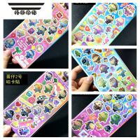 拓斯帝诺蛋仔派对贴纸贴画儿童手帐手工咕咔贴DIY古卡手机水杯防水粘贴纸