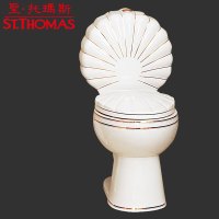 圣托玛斯欧式古典维纳斯系列112004马桶喷射虹吸圣托马斯卫浴节水