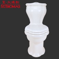 圣托玛斯欧式古典露得斯系列1180马桶圣托马斯卫浴座便器静音节水