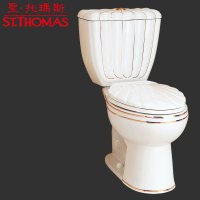 圣托玛斯CT-113004坐便器喷射虹吸马桶卫浴洁具座便分体节水静音