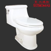 圣托玛斯C-6180坐便器喷射虹吸圣托马斯马桶卫浴洁具座便器节水