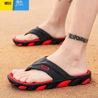 聚范男士拖鞋夏季室外潮流沙滩凉拖鞋夹脚个性防滑凉鞋外穿大码人字拖