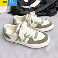 聚范帆布男鞋夏季2024新款潮流百搭低帮休闲板鞋男士小白布鞋运动潮鞋