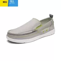 聚范2024新款夏季老北京布鞋男士透气休闲帆布鞋男鞋大码一脚蹬懒人鞋