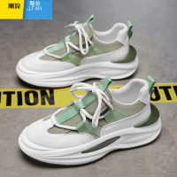 聚范网红男鞋夏季透气厚底防滑老爹鞋男生高级感运动百搭休闲潮鞋