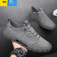 聚范安­錔男款帆布男鞋夏季透气一脚蹬休闲老北京布鞋休闲运动工作鞋