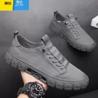 聚范安­錔男款帆布男鞋夏季透气一脚蹬休闲老北京布鞋休闲运动工作鞋