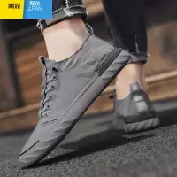 聚范冰丝男鞋2024新款夏季老北京布鞋男款一脚蹬休闲运动帆布板鞋春季