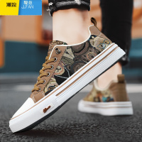 聚范帆布男鞋夏季透气休闲百搭潮牌男士布鞋男款潮流运动鞋子板鞋