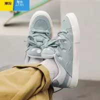 聚范夏季男鞋2024新款网红潮流情侣小众设计帆布板鞋面包休闲潮鞋