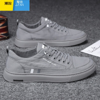 聚范帆布老北京布鞋男鞋子新款男款工作上班平板鞋一脚蹬透气男士夏季