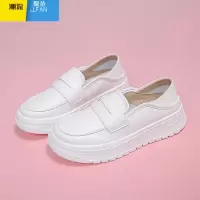 聚范厚底护士鞋夏季透气2024软底休闲百搭运动防滑单鞋医护小白鞋女