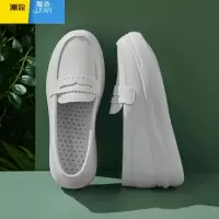 聚范护士鞋女软底透气工作防滑夏季不累脚医护人员专用厚底增高小白鞋