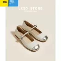 聚范版!夏季平底单鞋女2024新款内增高法式温柔玛丽珍鞋芭蕾舞鞋