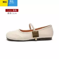 聚范法式温柔玛丽珍鞋女平底浅口小香风单鞋软底晚晚鞋大码女鞋41到43