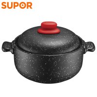 苏泊尔（SUPOR）陶瓷耐热煲星星石系列汤煲明火专用 3升 TB30N1
