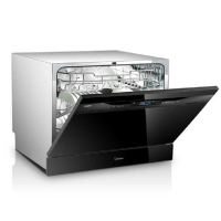 美的洗碗机H3 台式洗碗机 220V，1Ph 49db T3 WQP8-W3909D-CN