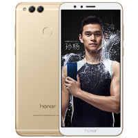 honor/荣耀畅玩7X 标配版 4GB+32GB 铂光金色 移动联通电信4G手机
