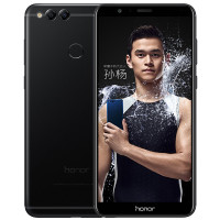 honor/荣耀畅玩7X 标配版 4GB+32GB 幻夜黑色 移动联通电信4G手机