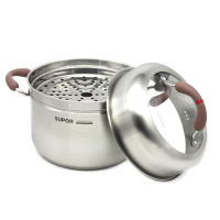 苏泊尔小红圈不锈钢汤蒸多用锅.芯彩系列RT24AA2//4