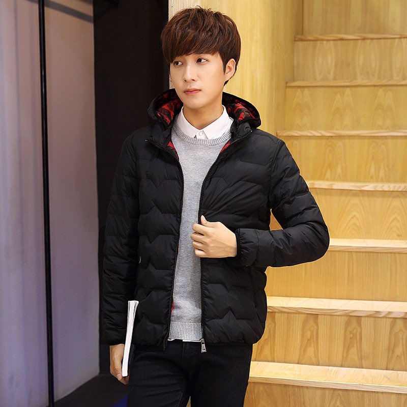 2017冬季新款棉衣男外套冬装休闲修身帅气冬天短款棉服男棉袄潮流