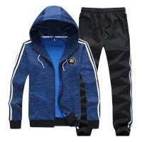 休闲运动套装男秋2017秋季新款青年连帽卫衣套装韩版潮流运动服