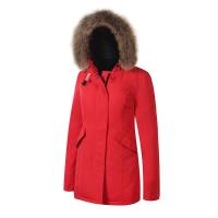 加拿大美国日本韩国俄罗斯女女士女士长款鹅绒羽绒服