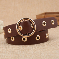 圆环皮带女简约百搭韩国通用学生腰带女装饰连衣裙休闲牛仔裤带潮