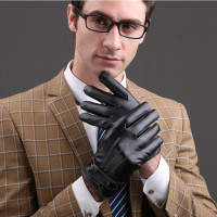 男士皮手套冬季骑行保暖防水防风加绒加厚韩版手套男冬骑车摩托车