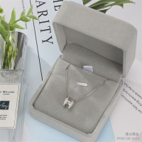 韩版简约百搭不褪色H字母项链女镶钻锁骨链 学生日韩国礼品吊坠