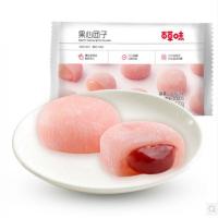 百草味(BE&CHEERY)果心团子120g*2莓麻薯糕点小吃美食爆浆麻糍早餐休闲点心 草莓味120g*2包