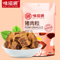 味滋源猪肉粒100g袋装休闲零食肉脯卤味小吃特产猪肉粒年货