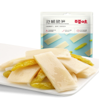 百草味(BE&CHEERY)-泡椒脆笋200g竹笋干素食特产小包装零食小吃