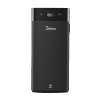 MRC2381-400G 橱下式净水机 旋风400 炭灰 双水无铅塑料水龙头 J400S升级 美的