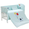 意诺唯光触媒儿童宝宝婴儿床围套装儿童床上用品儿童床品7件套[蓝或粉请备注]