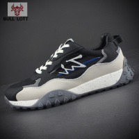 公牛乐途2021欧洲站超轻运动鞋男潮牌时尚拼色厚底学生老爹鞋ins潮港风跑步鞋
