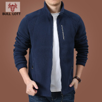 公牛乐途2021开衫卫衣男春秋宽松男装休闲外套秋季男新款衣服男士秋装上衣