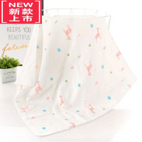 可莉允宝宝包裹巾双层纱布浴巾婴幼儿盖毯包巾被子儿童大毛巾夏薄款