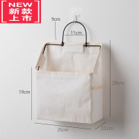 可莉允宿舍课桌收纳挂袋挂墙壁挂书桌ins收纳袋床头布袋墙上门后置物袋w