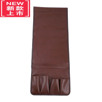 可莉允沙发扶手遥控器收纳袋悬挂式皮质防水杂物床边收纳挂袋手机整理袋