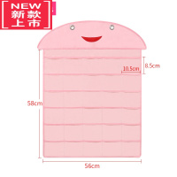 可莉允幼儿童识字卡片挂袋接送卡可水洗分格挂图宝宝汉字拼音卡收纳挂袋