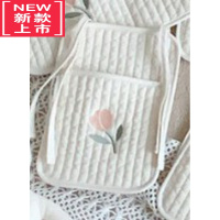 可莉允定制韩系婴儿床收纳挂袋推车袋尿布尿片奶瓶宝宝玩具储物袋收纳袋