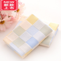可莉允双层纱布童巾50x25儿童擦脸洗澡双用贴背吸汗毛巾多条优惠装