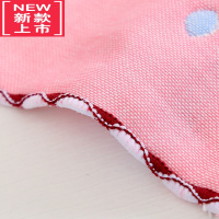 可莉允幼儿园小毛巾挂绳钩方巾新生婴儿童热敷纱布口水巾洗脸擦手巾